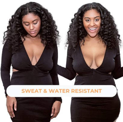 CurveClubCo Sticky Bra Inserts - Instant Push Up, Washable & Reusable, Looks Enhance
